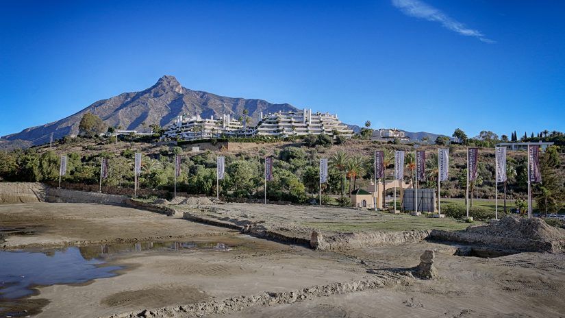 Villas épiques de Marbella, évolution des travaux.