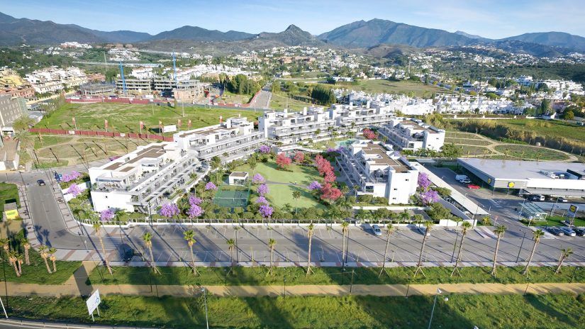 Senses Village, apartamentos modernos, Nueva Milla de Oro, Estepona