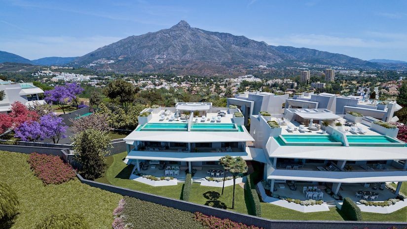 Celeste Marbella, villas and semi-detached villas in Nueva Andalucía