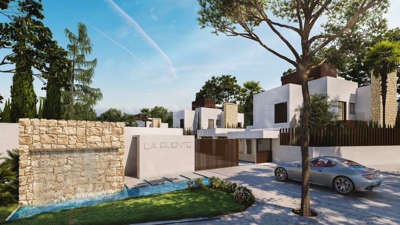 La Fuente Marbella, des villas de luxe dans le centre de Marbella