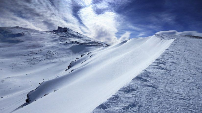 La estación de esquí cerca de Marbella, Sierra Nevada