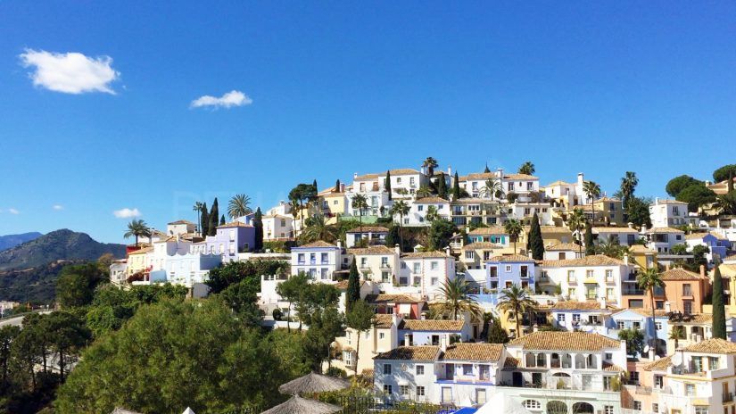 La Heredia, an Andalusian-style urbanisation in Benahavis