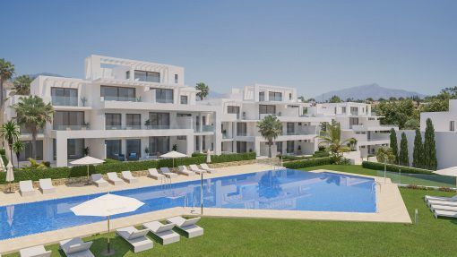 Cortijo del Golf, appartements et penthouses à El Campanario, Estepona